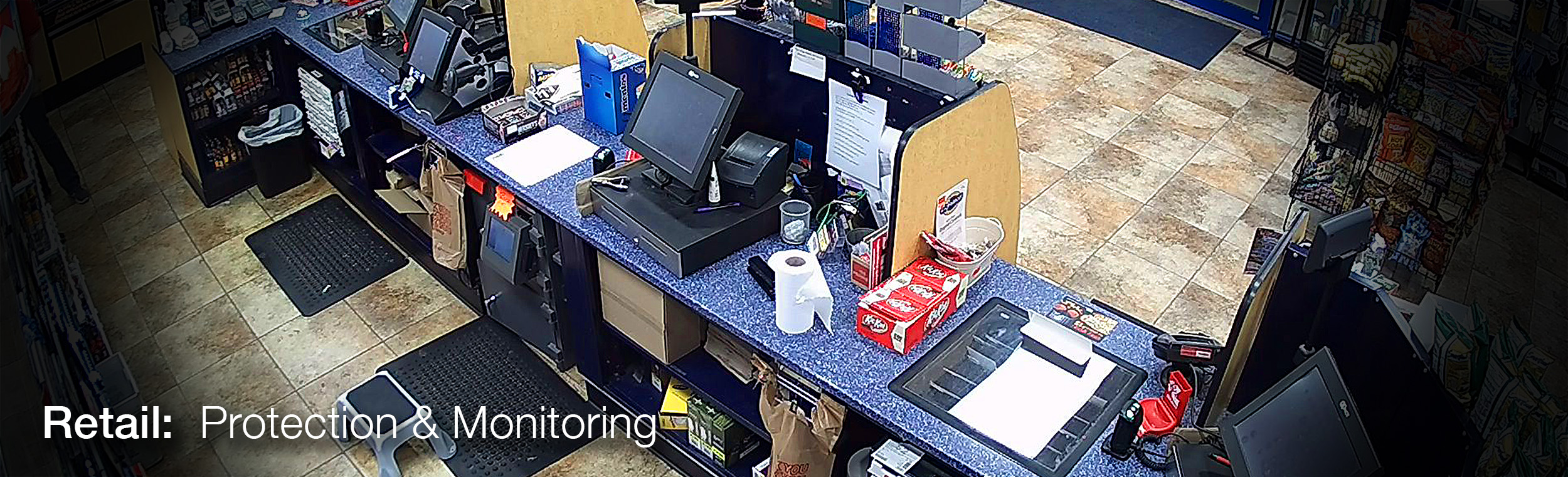retail security cameras and surveillance systems protect against common retail crimes